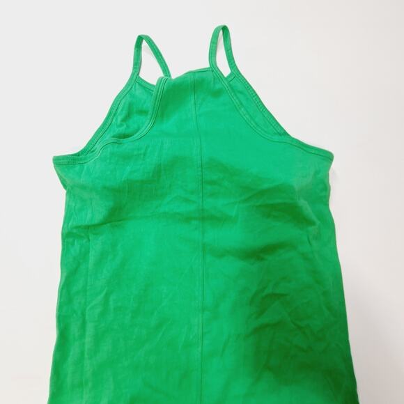 FRAME Cami Tank Dress in Grass Green XS - Picture 9 of 13